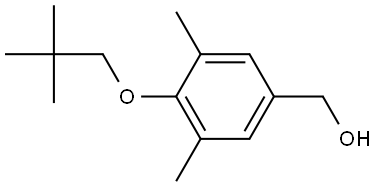 4-(2,2-Dimethylpropoxy)-3,5-dimethylbenzenemethanol Structure