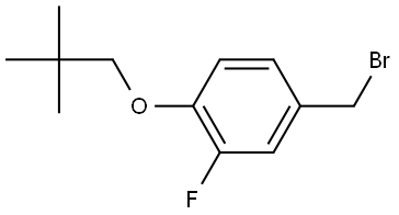 4-(Bromomethyl)-1-(2,2-dimethylpropoxy)-2-fluorobenzene Structure