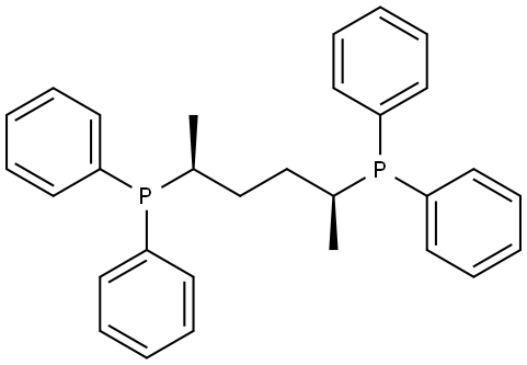 Phosphine, [(1S,4S)-1,4-dimethyl-1,4-butanediyl]bis[diphenyl- (9CI) Structure