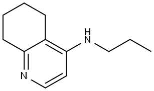 5,6,7,8-Tetrahydro-N-propyl-4-quinolinamine Structure