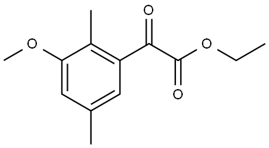 ethyl 2-(3-methoxy-2,5-dimethylphenyl)-2-oxoacetate Structure