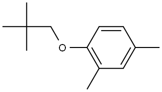 1-(2,2-Dimethylpropoxy)-2,4-dimethylbenzene Structure