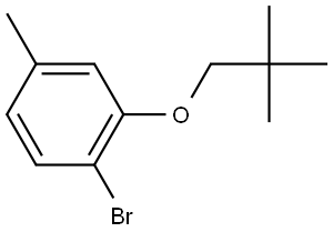 1-Bromo-2-(2,2-dimethylpropoxy)-4-methylbenzene Structure