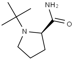 (R)-1-(tert-butyl)pyrrolidine-2-carboxamide Structure