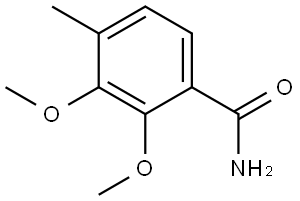 2,3-Dimethoxy-4-methylbenzamide Structure