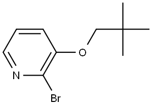 2-Bromo-3-(2,2-dimethylpropoxy)pyridine Structure