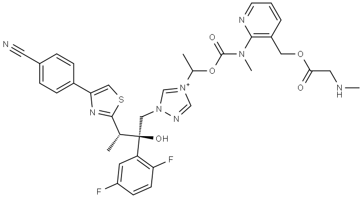 Isavuconazole Impurity 1 Structure