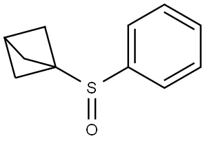 Bicyclo[1.1.1]pentane, 1-(phenylsulfinyl)- Structure