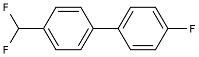 4-(Difluoromethyl)-4'-fluoro-1,1'-biphenyl Structure