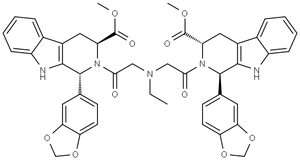 Tadalafil Impurity 33 Structure