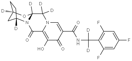 Bictegravir-d7 Structure