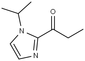 1-[1-(1-Methylethyl)-1H-imidazol-2-yl]-1-propanone Structure