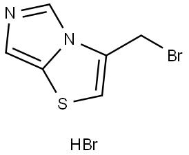 3-(bromomethyl)imidazo[4,3-b][1,3]thiazole hydrobromide Structure