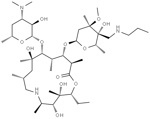 Azithromycin Impurity 11 Structure