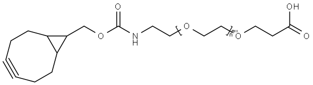 endo-BCN-PEG12-acid Structure