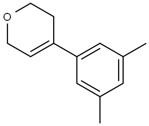 4-(3,5-Dimethylphenyl)-3,6-dihydro-2H-pyran Structure