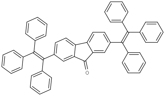 2,7-bis(1,2,2-triphenylvinyl)-9H-fluoren-9-one Structure