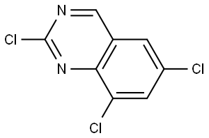 2,6,8-trichloroquinazoline Structure