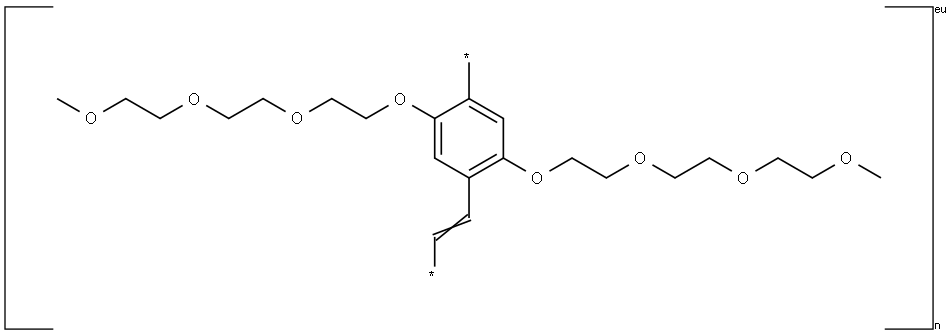 POLY(2 5-BIS(1 4 7 10-TETRAOXAUNDECYL)-& Structure