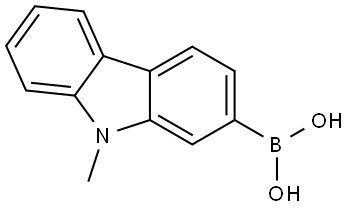 (9-methyl-9H-carbazol-2-yl)boronic acid Structure