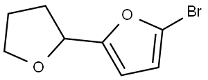 2-bromo-5-(tetrahydrofuran-2-yl)furan Structure