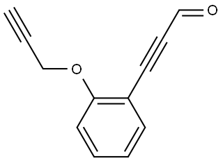 3-[2-(2-Propyn-1-yloxy)phenyl]-2-propynal Structure