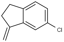 6-chloro-1-methylene-2,3-dihydro-1H-indene Structure