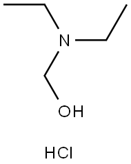 Methanol, 1-(diethylamino)-, hydrochloride (1:1) 구조식 이미지