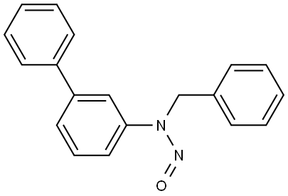 N-([1,1'-biphenyl]-3-yl)-N-benzylnitrous amide Structure