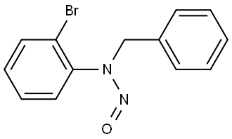 N-benzyl-N-(2-bromophenyl)nitrous amide Structure