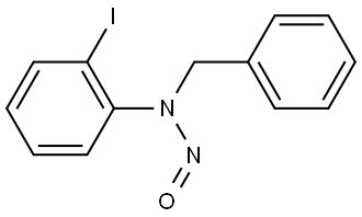 N-benzyl-N-(2-iodophenyl)nitrous amide Structure