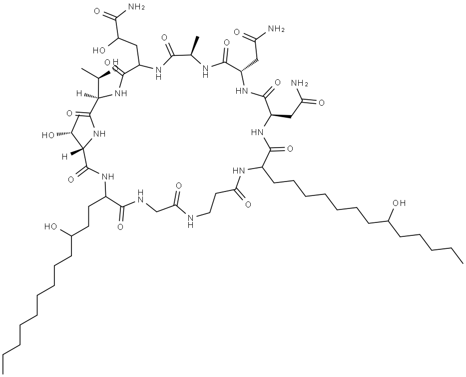 Arborcandin B Structure