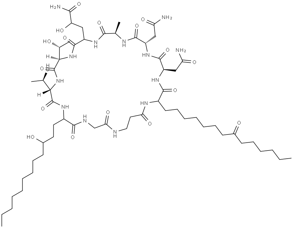 Arborcandin D Structure