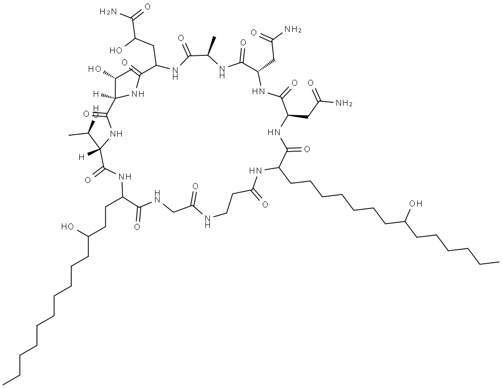 Arborcandin E Structure