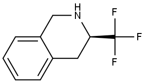 (3R)-3-(trifluoromethyl)-1,2,3,4-tetrahydroisoquinoline Structure