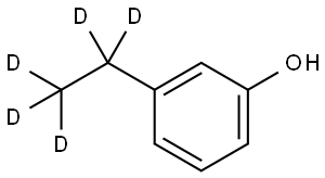 3-(ethyl-d5)phenol Structure