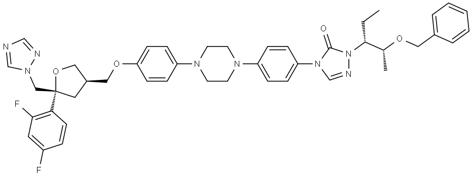 Posaconazole Impurity(R,R,R,R)OBN Structure