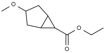 ethyl 3-methoxybicyclo[3.1.0]hexane-6-carboxylate Structure