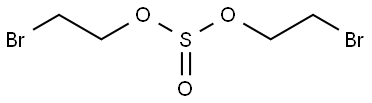 C4H8Br2O3S Structure