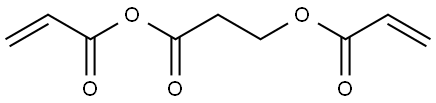 2-Propenoic acid, anhydride with 3-[(1-oxo-2-propen-1-yl)oxy]propanoic acid Structure