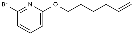 2-Bromo-6-(5-hexen-1-yloxy)pyridine Structure
