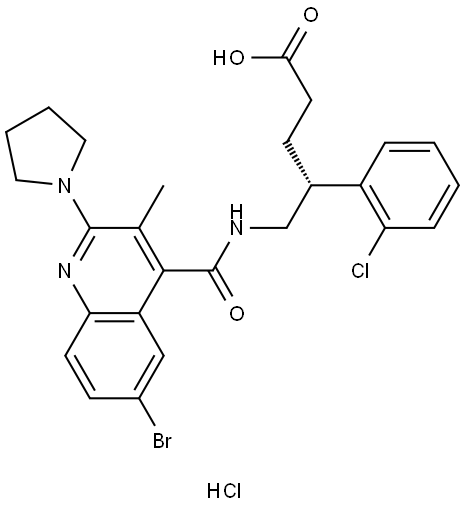 BAY-6672 hydrochloride Structure