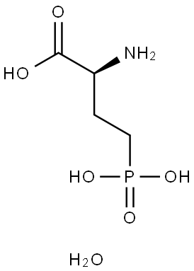 L-AP4 monohydrate Structure