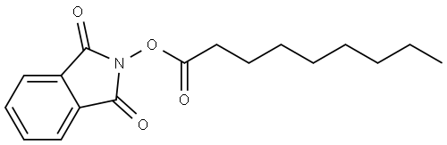 1,3-dioxo-2,3-dihydro-1H-isoindol-2-yl nonanoate Structure