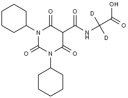 Daprodustat-D2 Structure