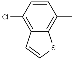 4-chloro-7-iodobenzo[b]thiophene Structure