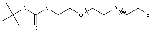 N-Boc-PEG23-bromide Structure