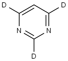 pyrimidine-2,4,6-d3 Structure
