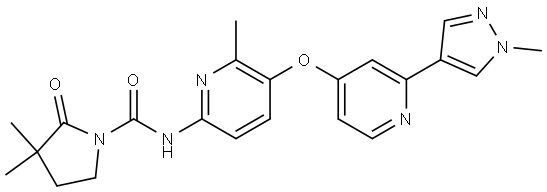 Pimicotinib Structure