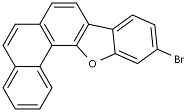 Benzo[b]phenanthro[3,4-d]furan, 11-bromo- Structure